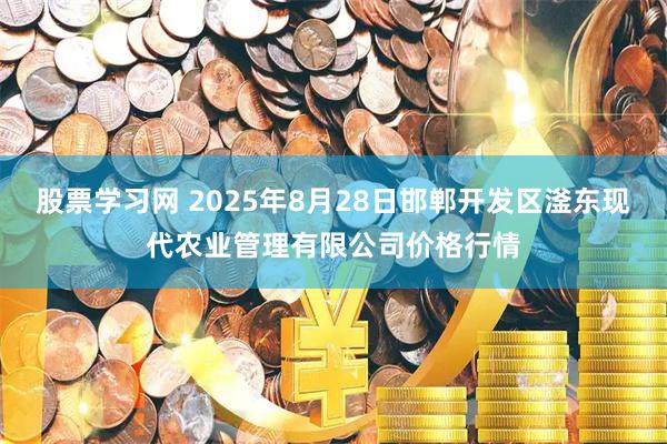股票学习网 2025年8月28日邯郸开发区滏东现代农业管理有限公司价格行情
